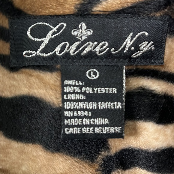 Vintage Zebra Print Jacket - Picture 8 of 9